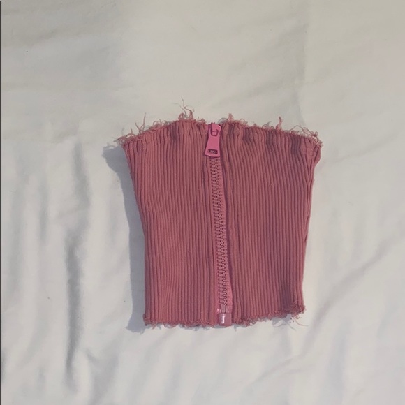Fashion Nova Tube Top Crop - Picture 1 of 3
